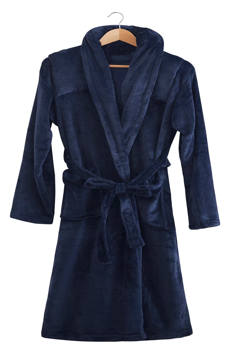 DREAMOTHIS Sutton Home Machine Washable Weighted Robe 5 lb - Navy - Small/Medium, Alternate, color,
