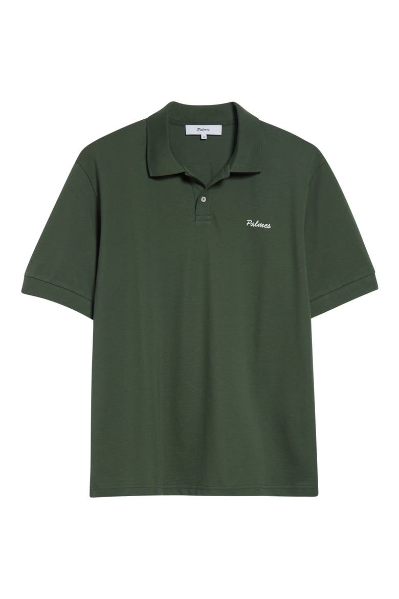 Logo Piqué Polo, Alternate, color, DARK GREEN
