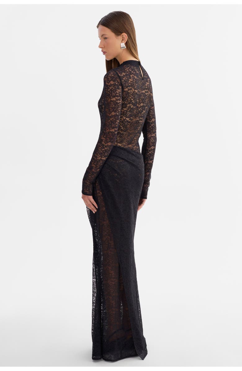 LAMARQUE Krysta | Lace Maxi Dress, Alternate, color, Black