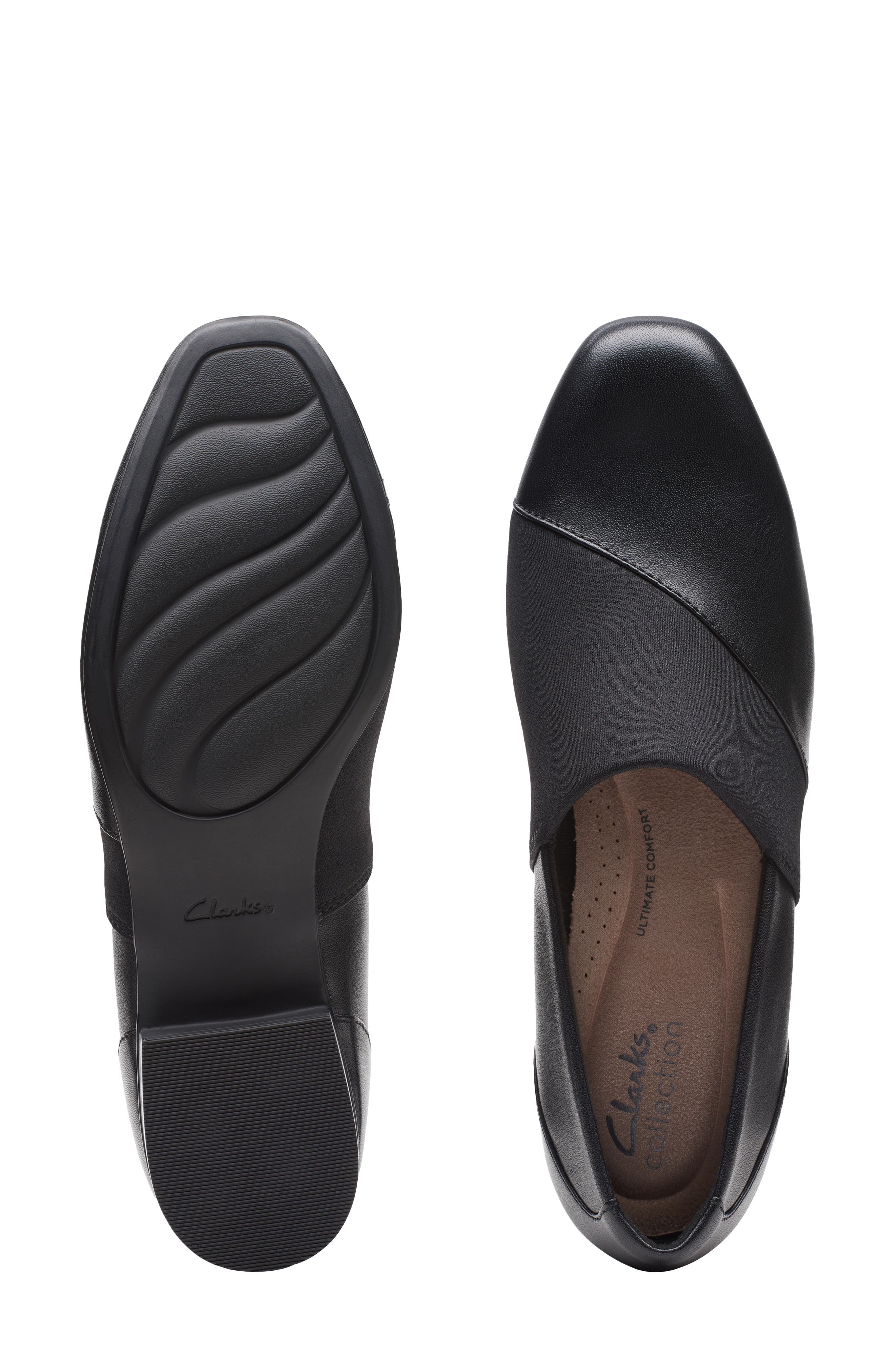 Juliet Gem Leather Loafer, Alternate, color, BLACK LEATHER