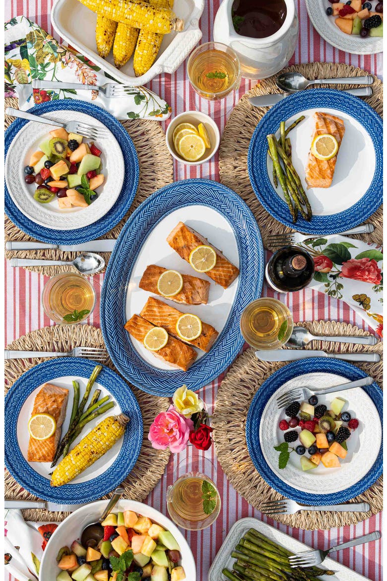 Le Panier Delft Blue 16-Piece Dinnerware Set, Alternate, color, WHITEWASH
