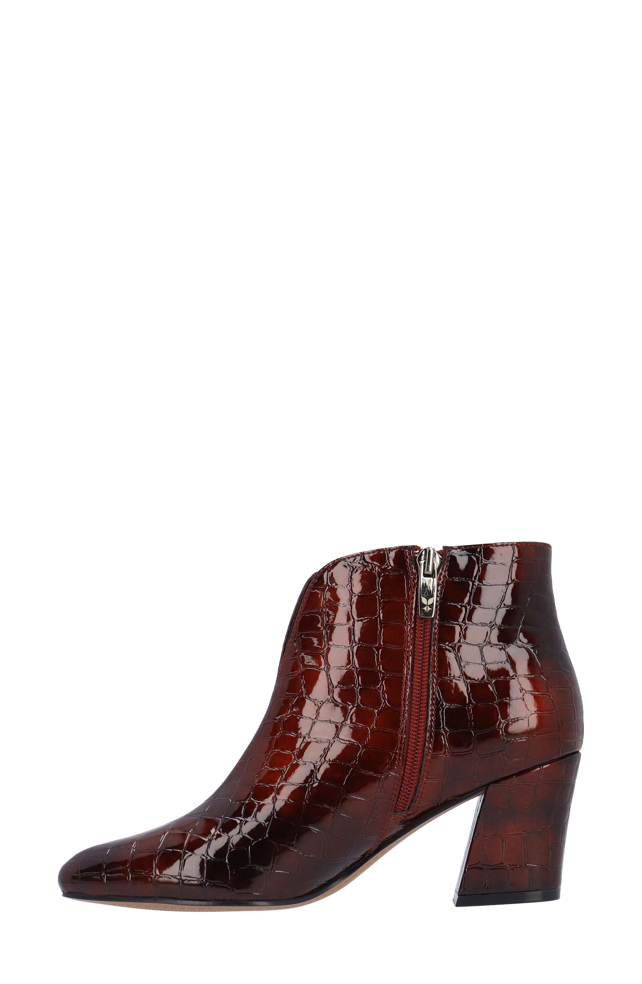 J. Reneé Tatum Bootie, Alternate, color, Burgundy
