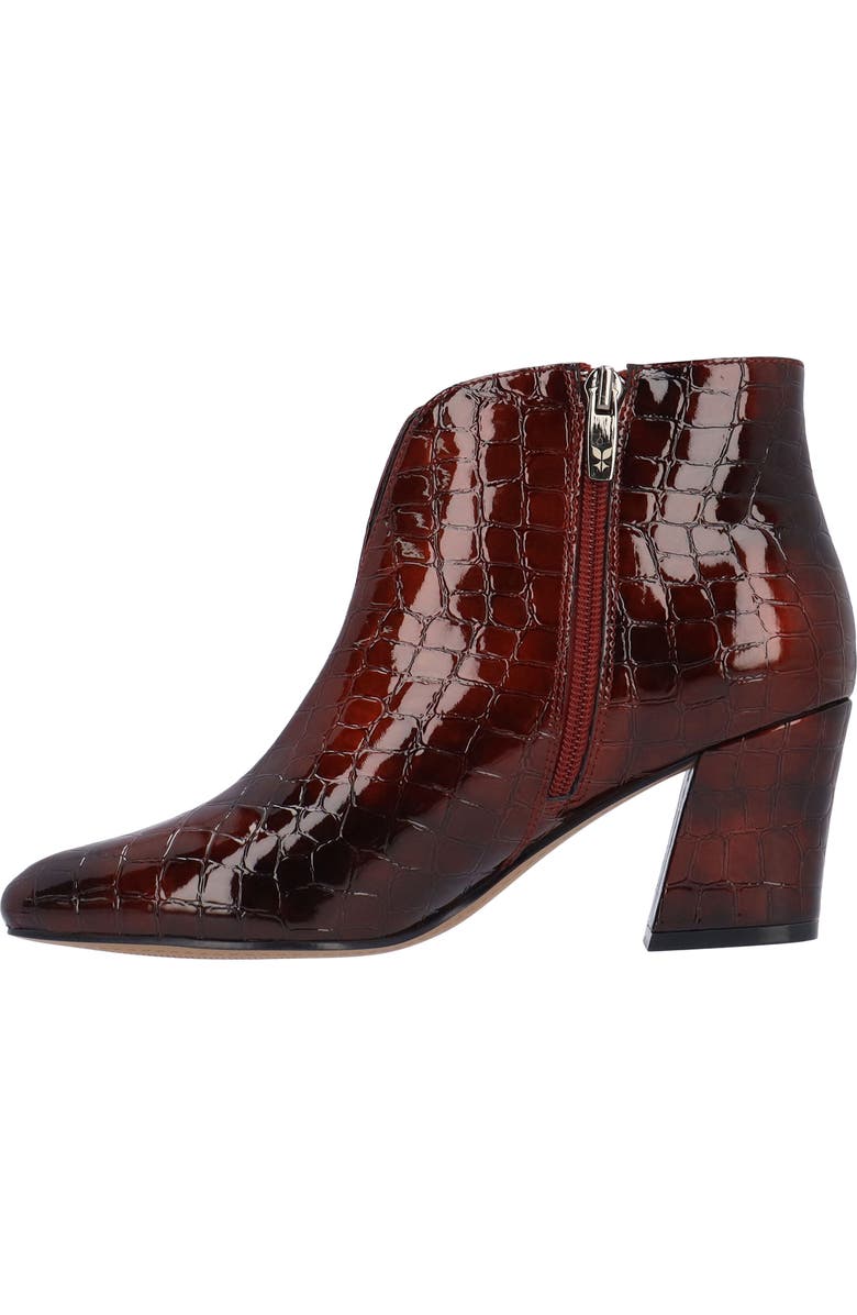 J. Reneé Tatum Bootie, Alternate, color, Burgundy
