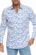 Robert Graham Faded Floral Button-Up Shirt