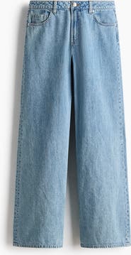 H&M Wide High Waist Jeans