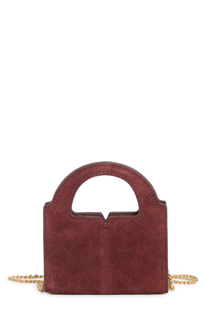 Aleah Wallet on a Chain, Main, color, DARK RED