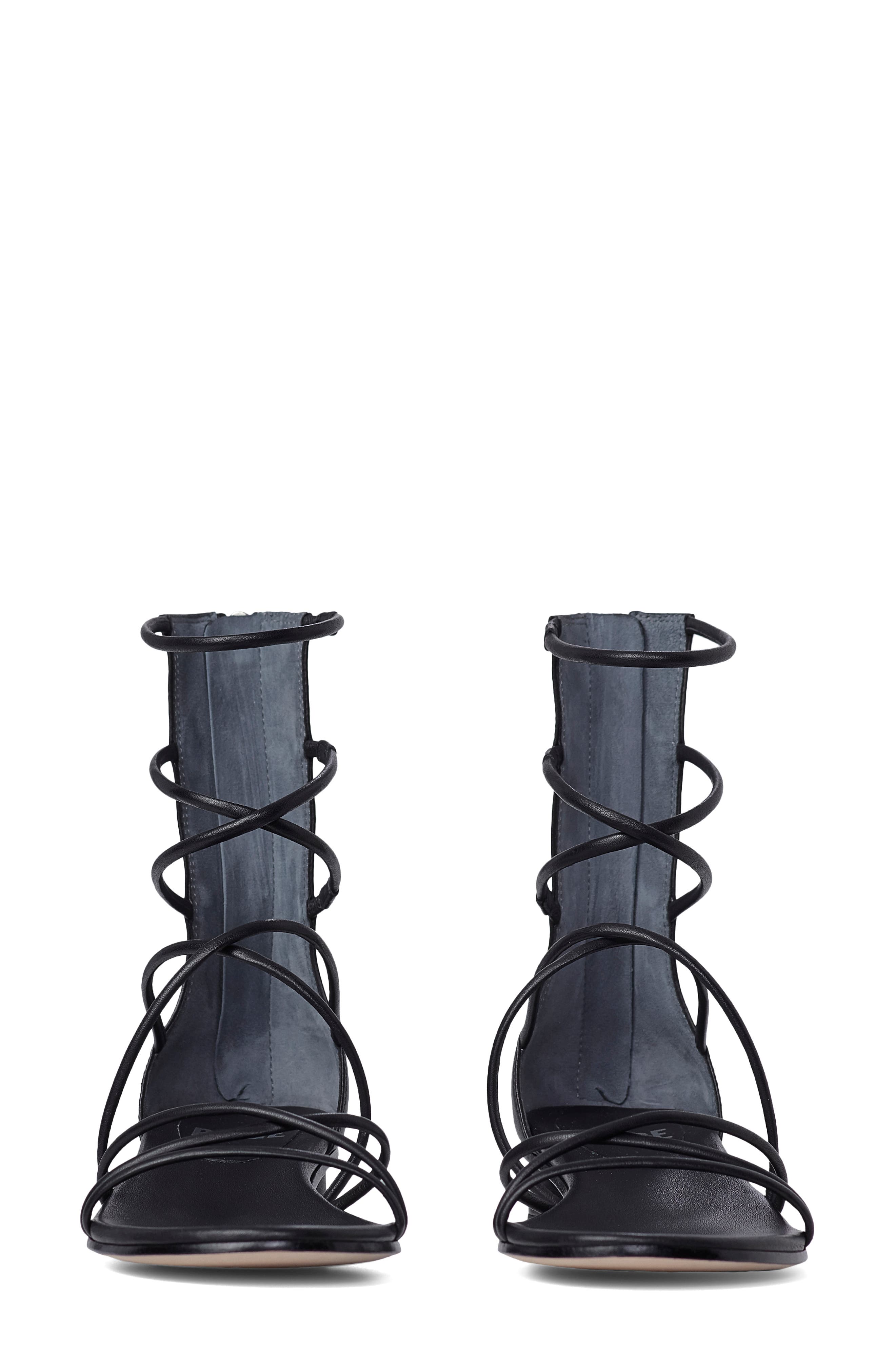 PAIGE Evie Gladiator Sandal, Alternate, color, Black