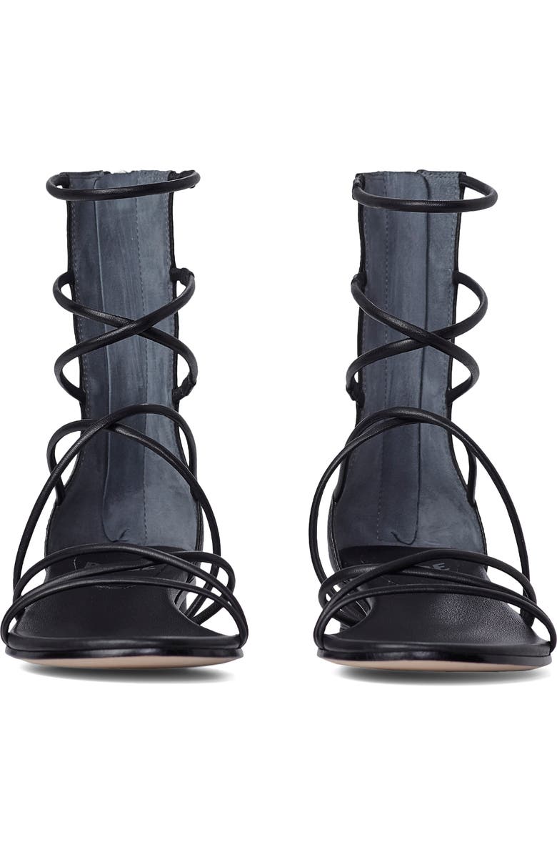 PAIGE Evie Gladiator Sandal, Alternate, color, Black