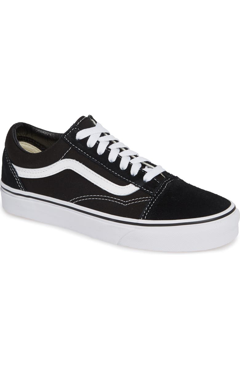 Vans Old Skool Sneaker, Alternate, color, Black/ White