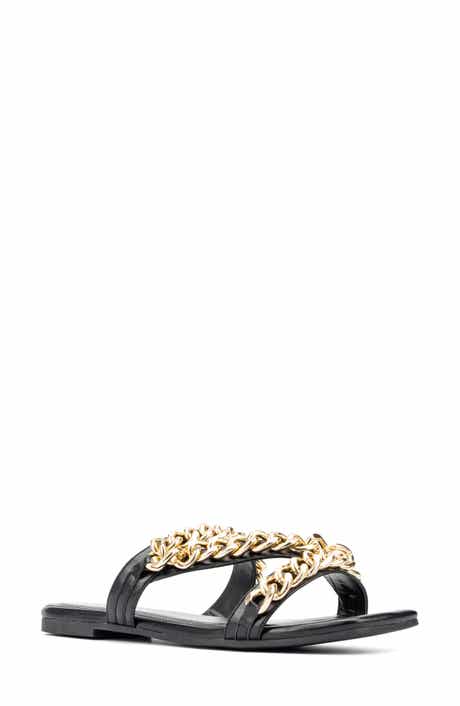 Fashion to Figure Maeve Slide Sandal - Wide Width