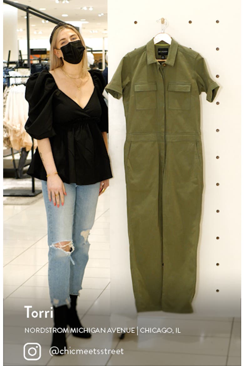 Utility Short Sleeve Jumpsuit (Nordstrom Exclusive) video