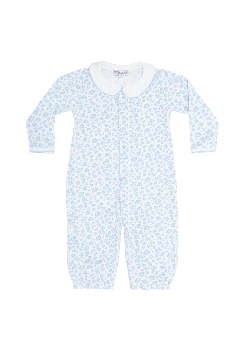 Blue Cheetah Print Converter Gown - Baby, Alternate, color, Blue