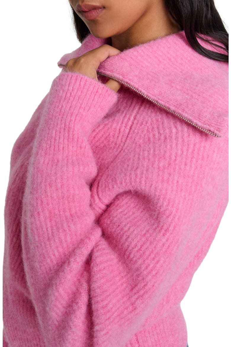 Wool-blend cardigan, Alternate, color, Pink