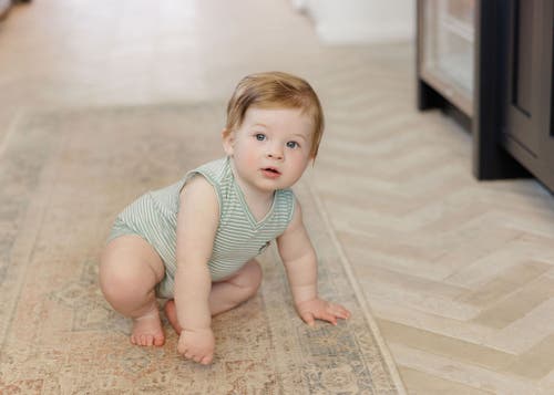 Ely's & Co. Metallic Stripe Collection In Blue