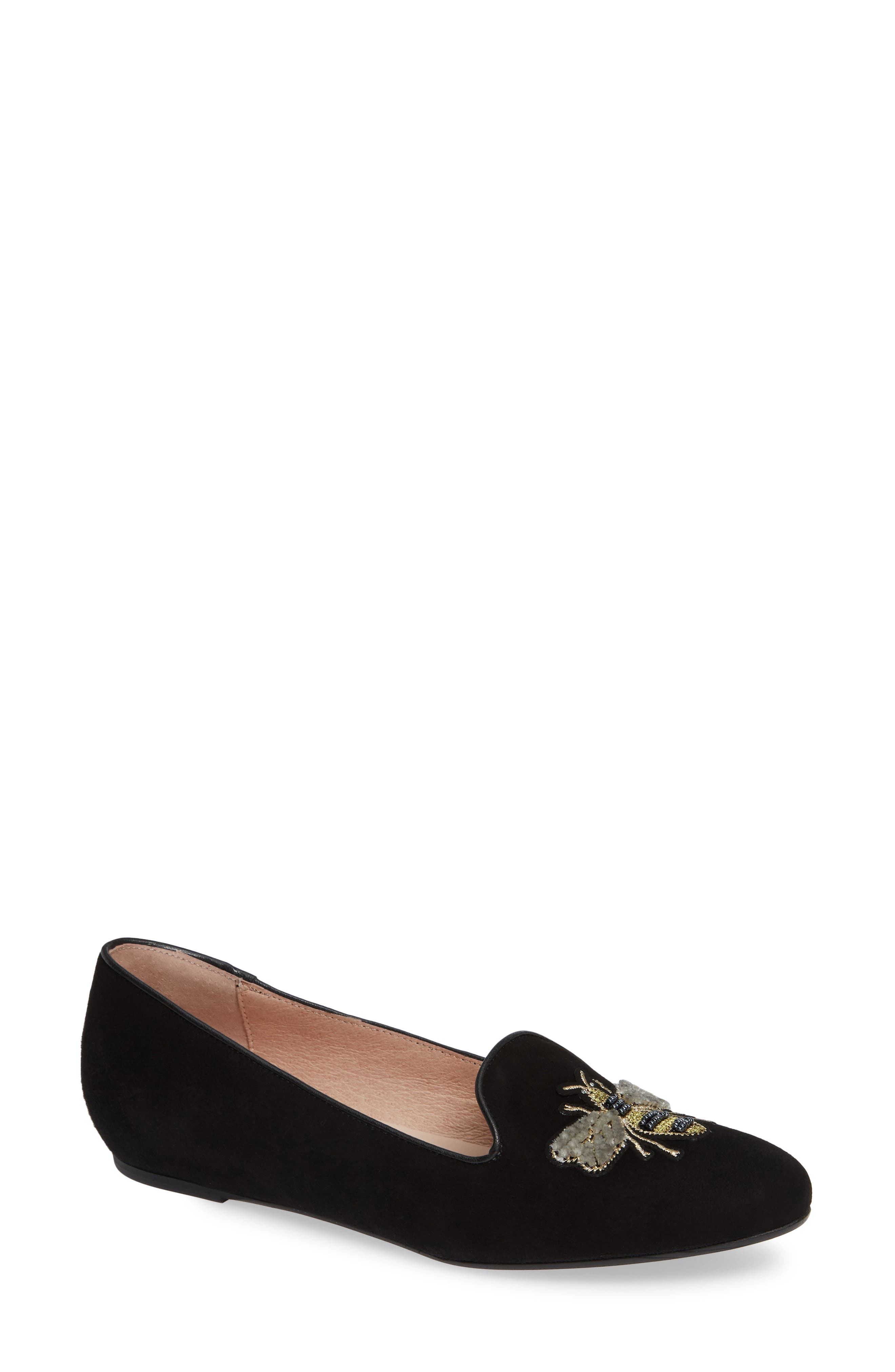 patricia green Embroidered Bee Loafer, Main, color, 