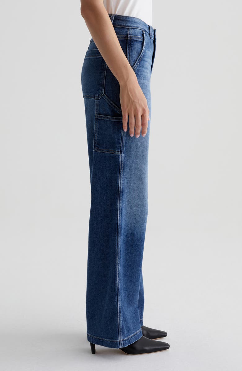AG Evangelie Wide Leg Carpenter Jeans, Alternate, color,