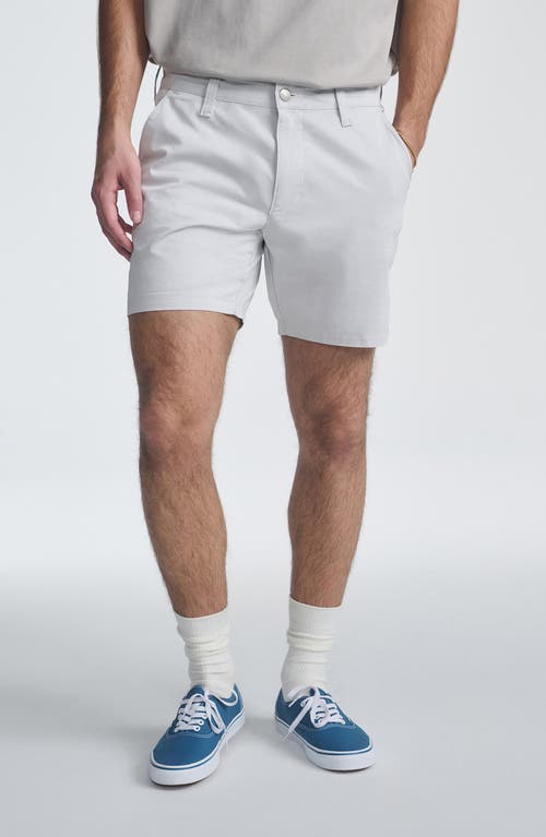 Mavi Jeans Nate City Smart Flat Front Stretch Twill Shorts In Stone City Smart