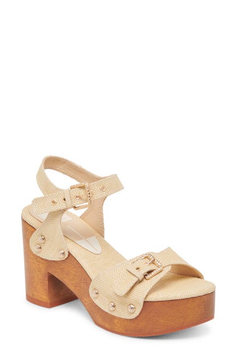 Yandy Ankle Strap Platform Sandal (Women)