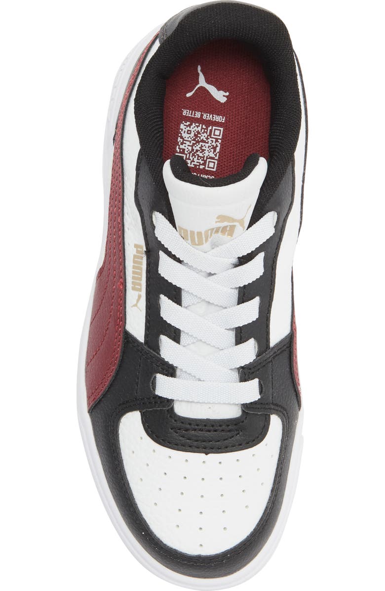 PUMA Kids' Caven III AC Sneaker, Alternate, color, Puma Black/ Team Regal Red