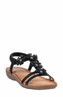 Lily Floral Slingback Sandal