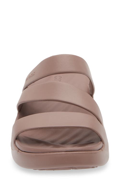 Crocs Getaway Strappy Slide Sandal In Multi