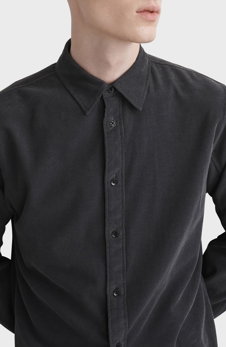 rag & bone Fit 2 Cotton Corduroy Button-Up Shirt, Alternate, color, 