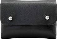 AllSaints Stud Leather Card Case