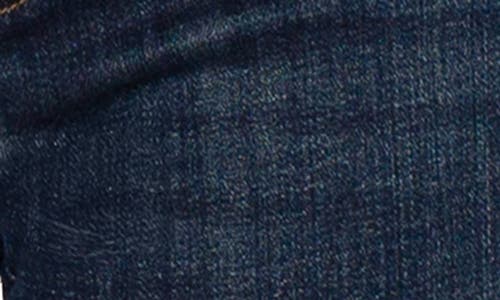 Liverpool Los Angeles Stride Velvet Side Stripe High Waist Ankle Wide Leg Jeans In Blue