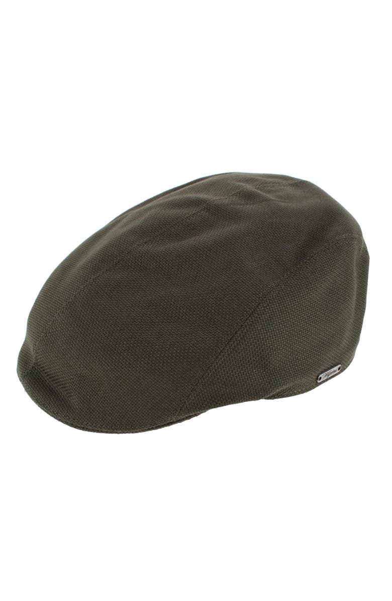 Wigens Men's Canvas Dyed Modern Ivy Cap, Main, color, Olive