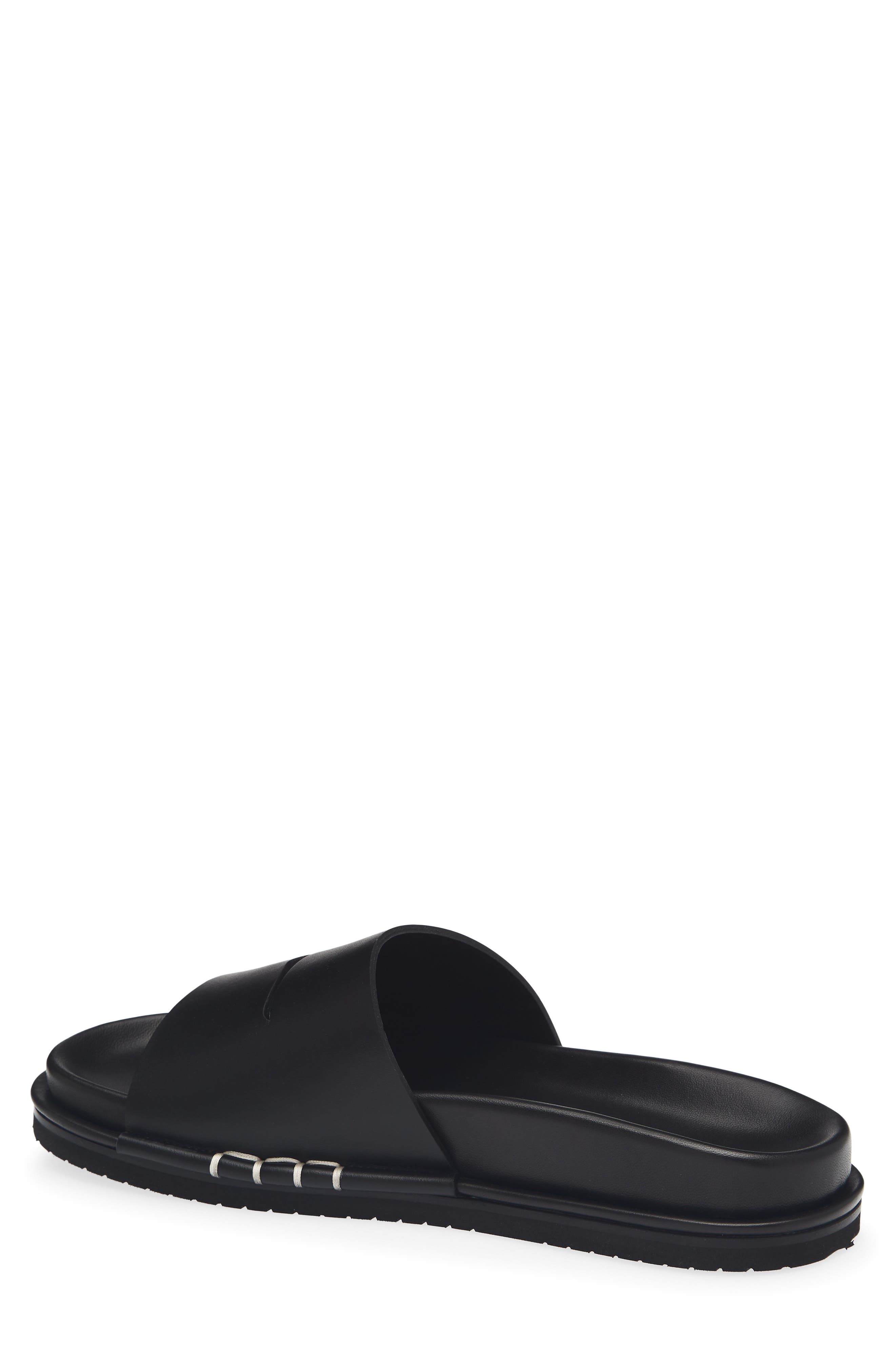 Fussbett Slide Sandal, Alternate, color, BLACK