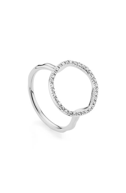 Riva Circle Diamond Ring