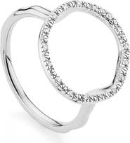 Monica Vinader Riva Circle Diamond Ring