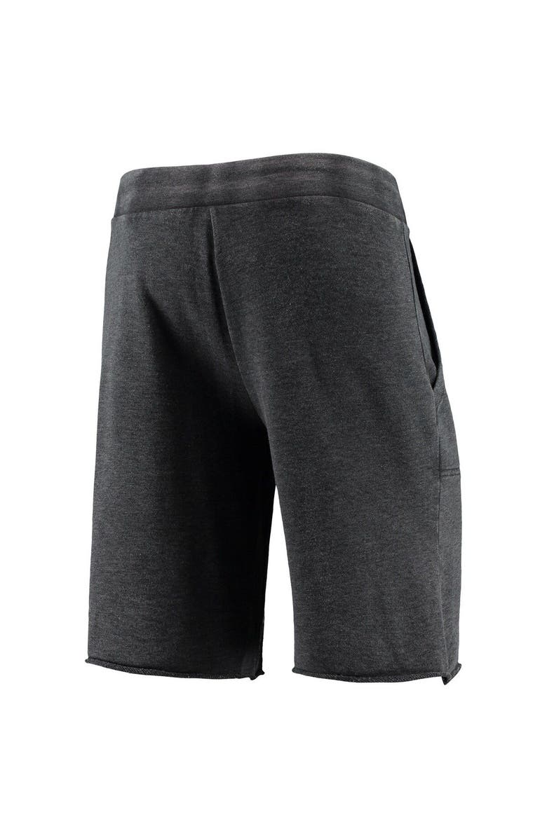 ALTERNATIVE APPAREL Men's Heathered Black Alternative Apparel Michigan State Spartans Victory Lounge Shorts, Alternate, color, 