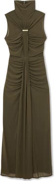 Reiss Collette Ruched Maxi Dress