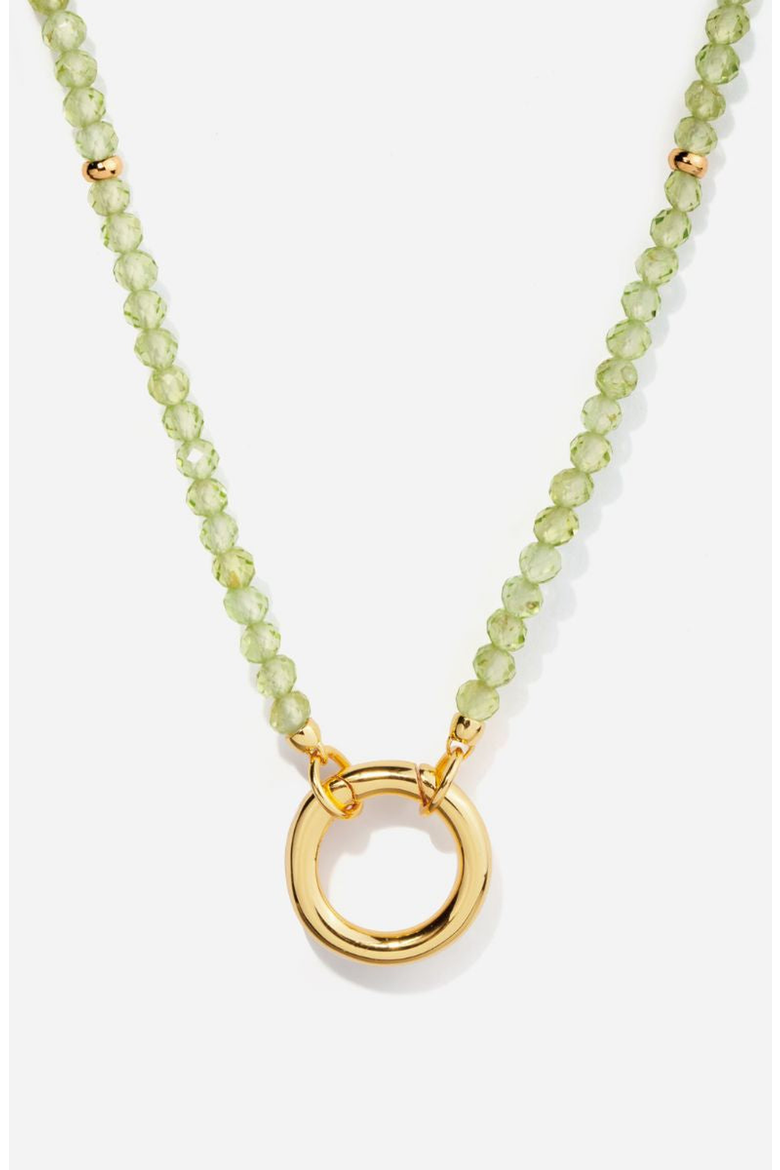 Peridot Energy Gemstone Necklace, Main, color, Peridot