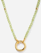 Little Sky Stone Peridot Energy Gemstone Necklace