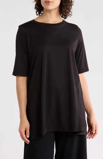 Eileen Fisher Organic Cotton Tunic T-Shirt
