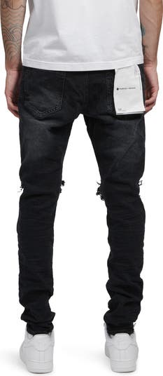 Ripped Knee Blowout Slim Jeans