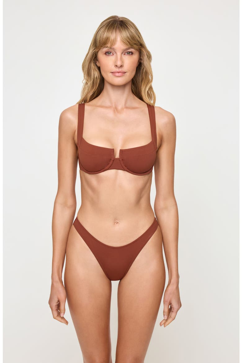 Donnie Bitsy Swim Bottoms, Alternate, color, TOBACCO