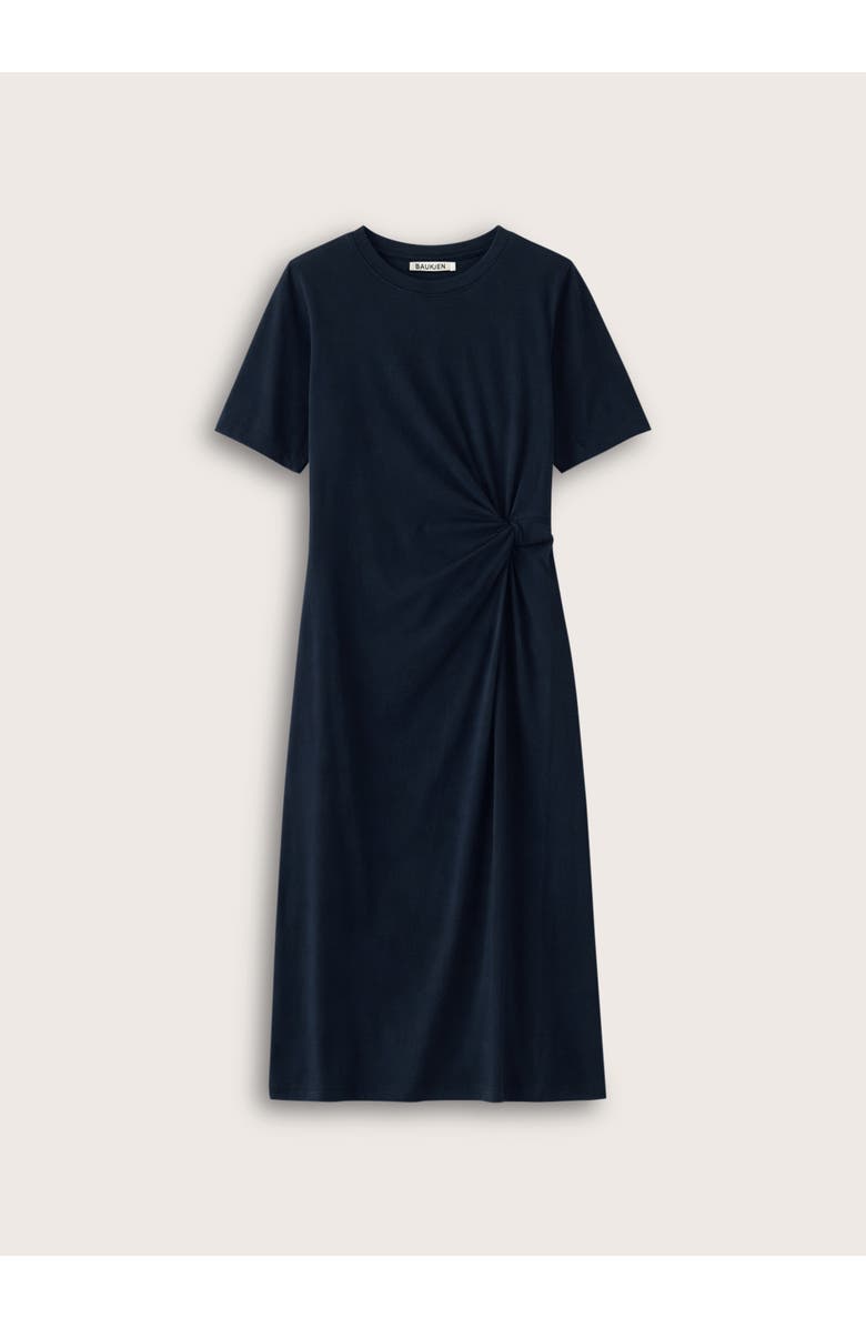 Baukjen Alith T-Shirt Twist Dress, Alternate, color, Classic Navy