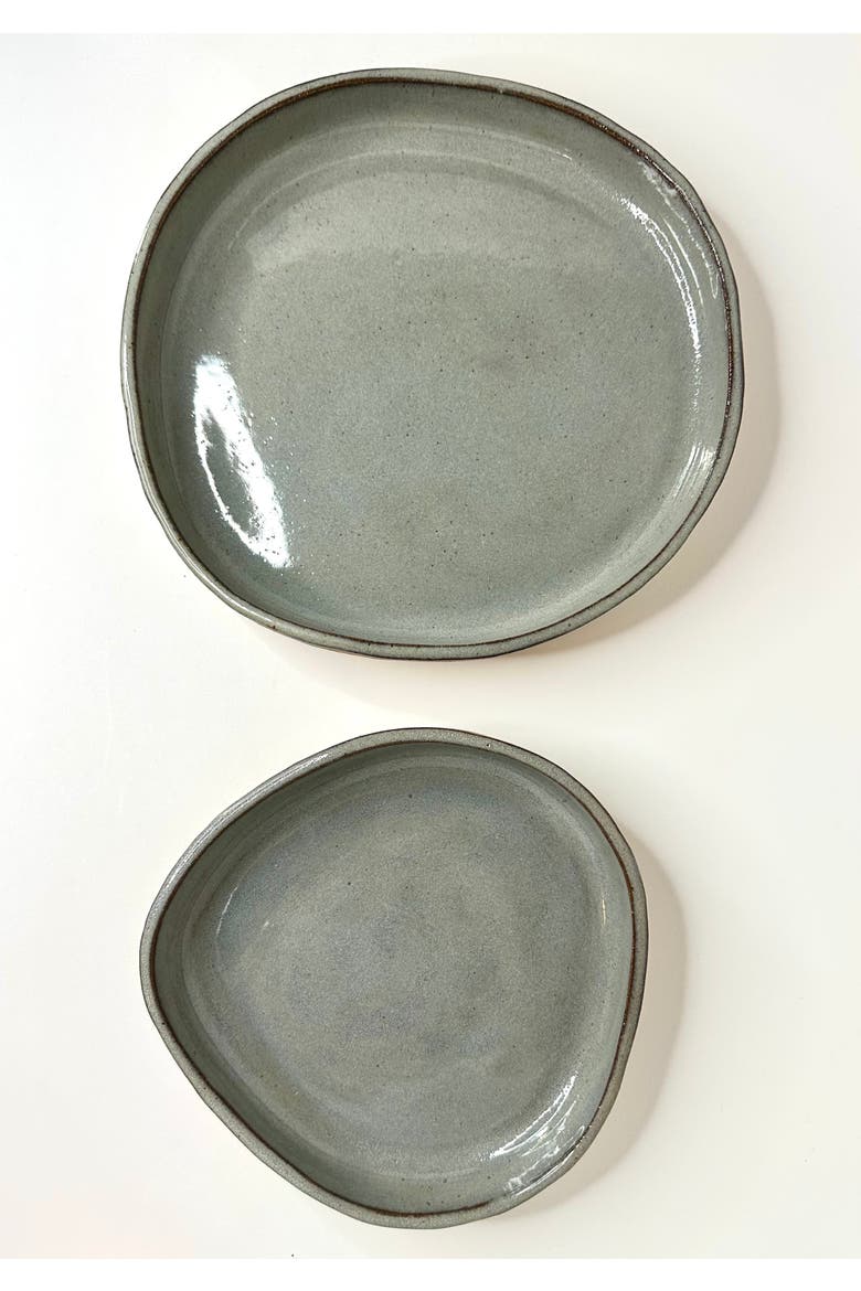 Freckle Plates - Set Of 2, Alternate, color, Freckles