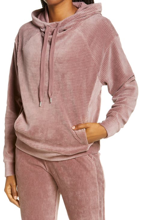 Plush Corduroy Hoodie