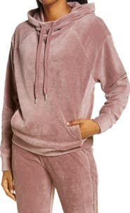 Zella Plush Corduroy Hoodie