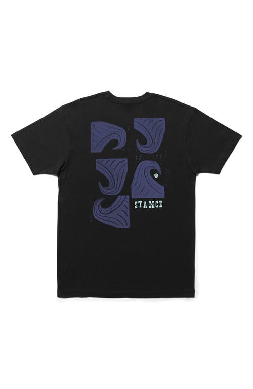 STANCE STANCE STACKED SWELL COTTON GRAPHIC T-SHIRT
