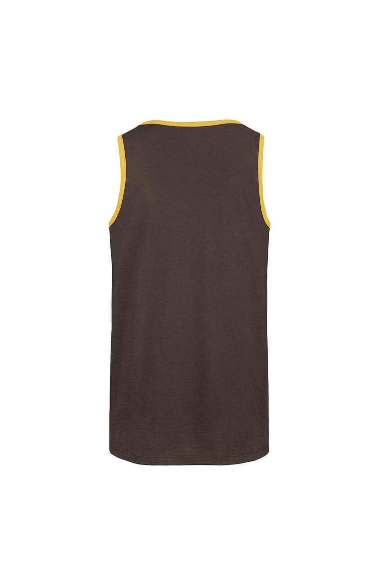 Men's '47 Brown San Diego Padres Winger Franklin Tank Top, Alternate, color, Brown