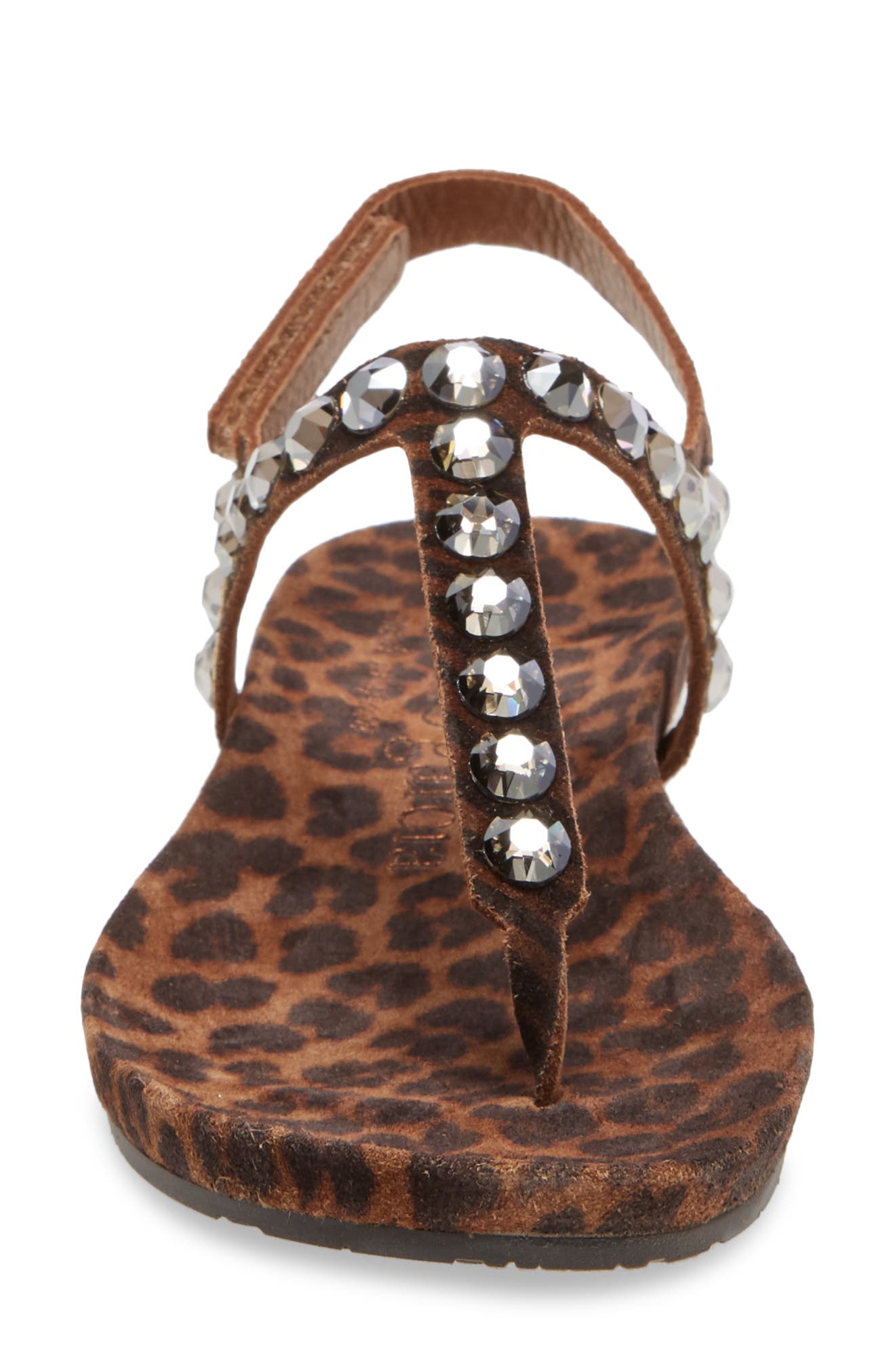 Pedro García Judith Sandal, Alternate, color, HAZELNUT ZEBRA/ LEOPARD