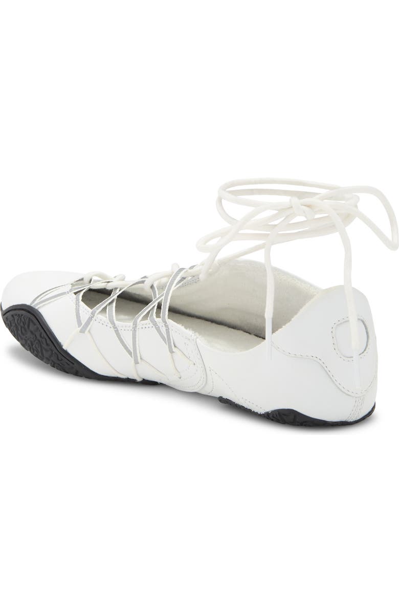 Jeffrey Campbell Regimen Ankle Wrap Sneaker, Alternate, color, White Combo