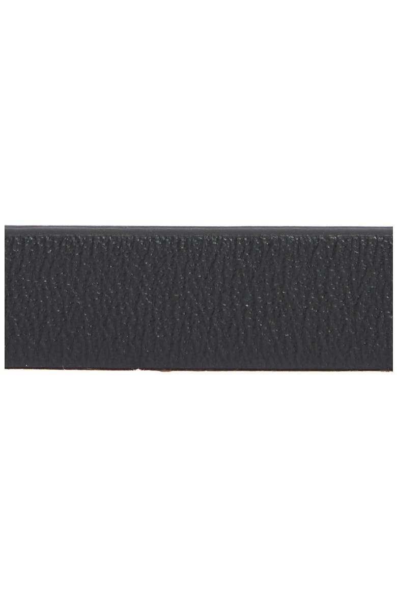 Leather Belt, Alternate, color, BLACK