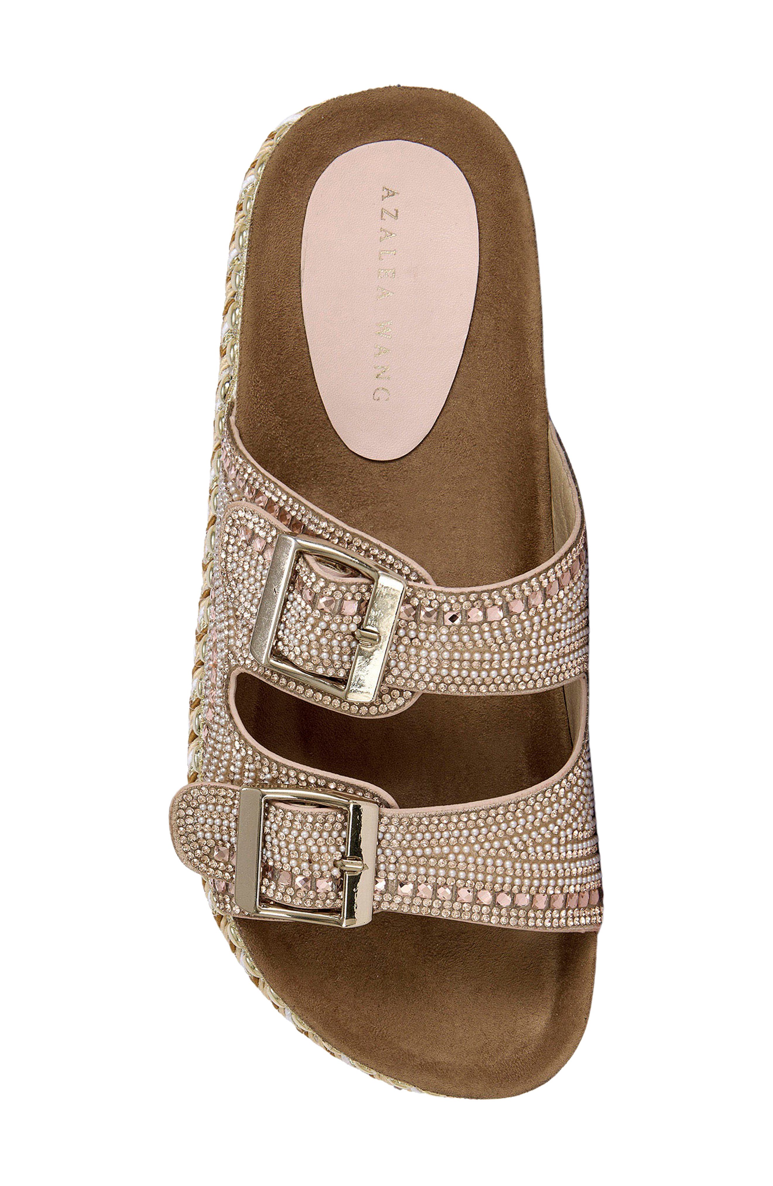 AZALEA WANG Ezri Slide Sandal, Alternate, color, 
