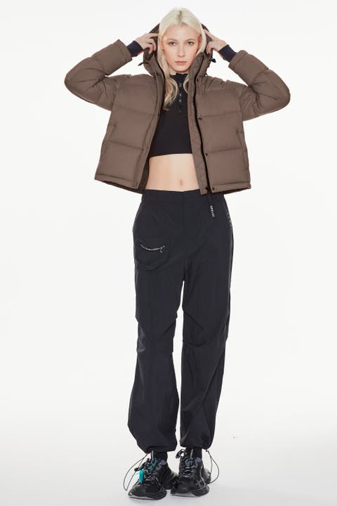 Puff-O® Cropped Down Puffer Jacket